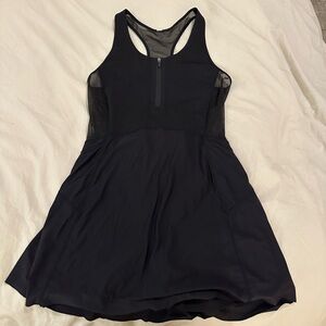 Lululemon black mesh tennis dress, size 6 (built in shorts)